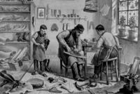 Shoemaking workshop